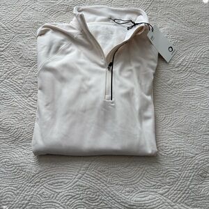 Men's Off-White Zip-Up sport shirt